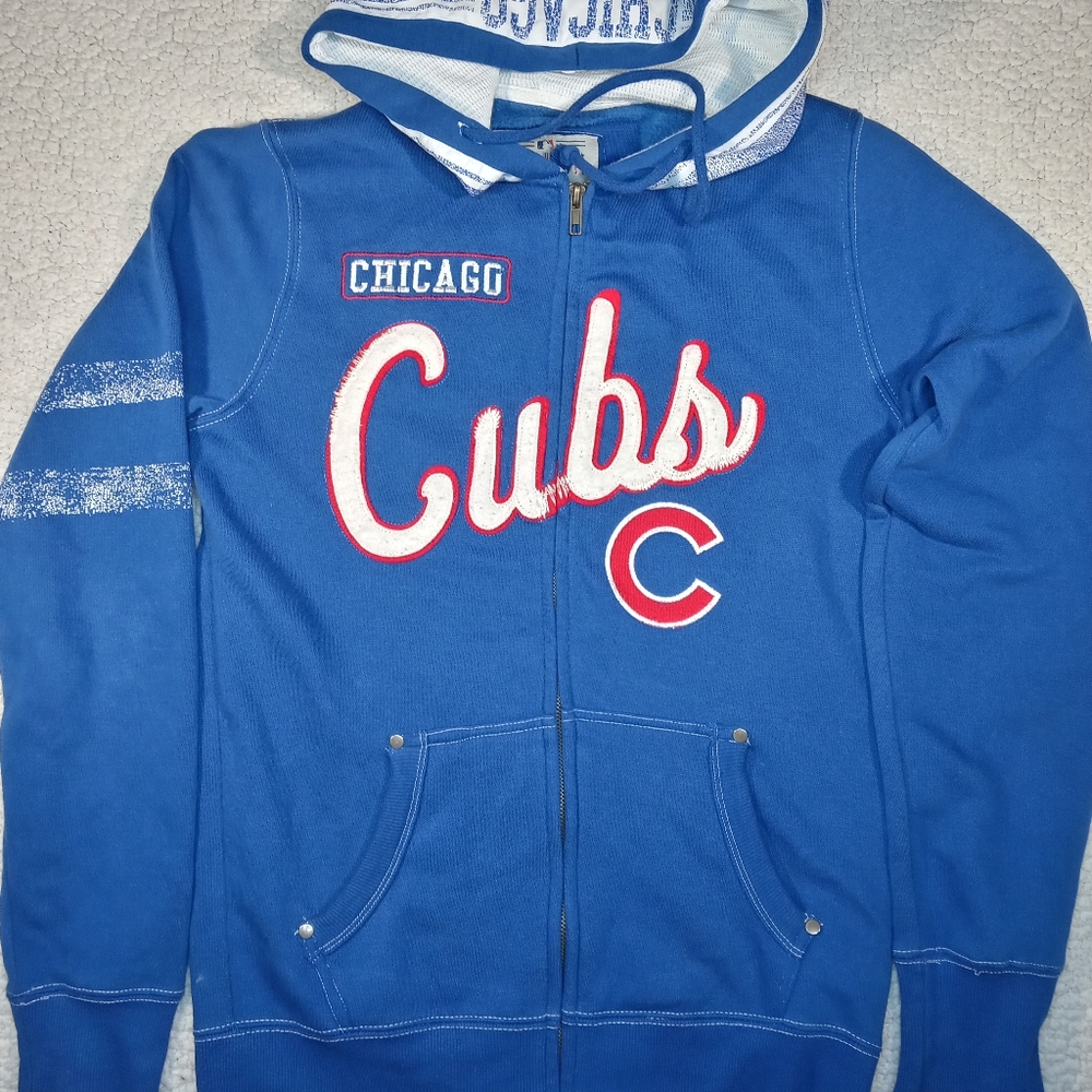 Chicago Cubs women's full zip hoodie size S/P